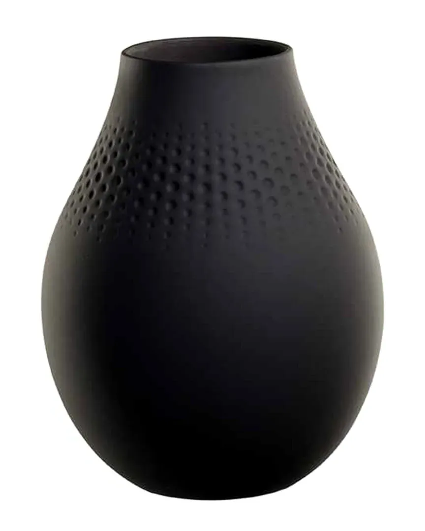 Collier Noir Tall Vase - Black