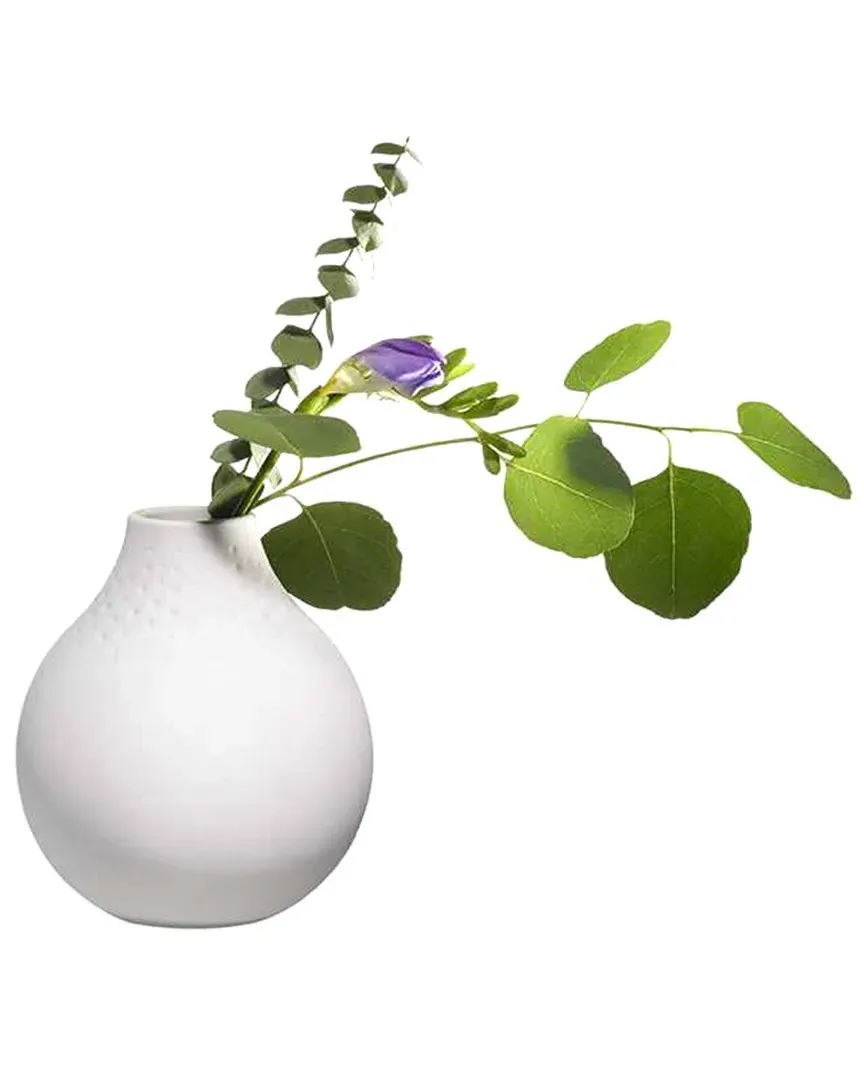 Collier Perle Small Vase - White image