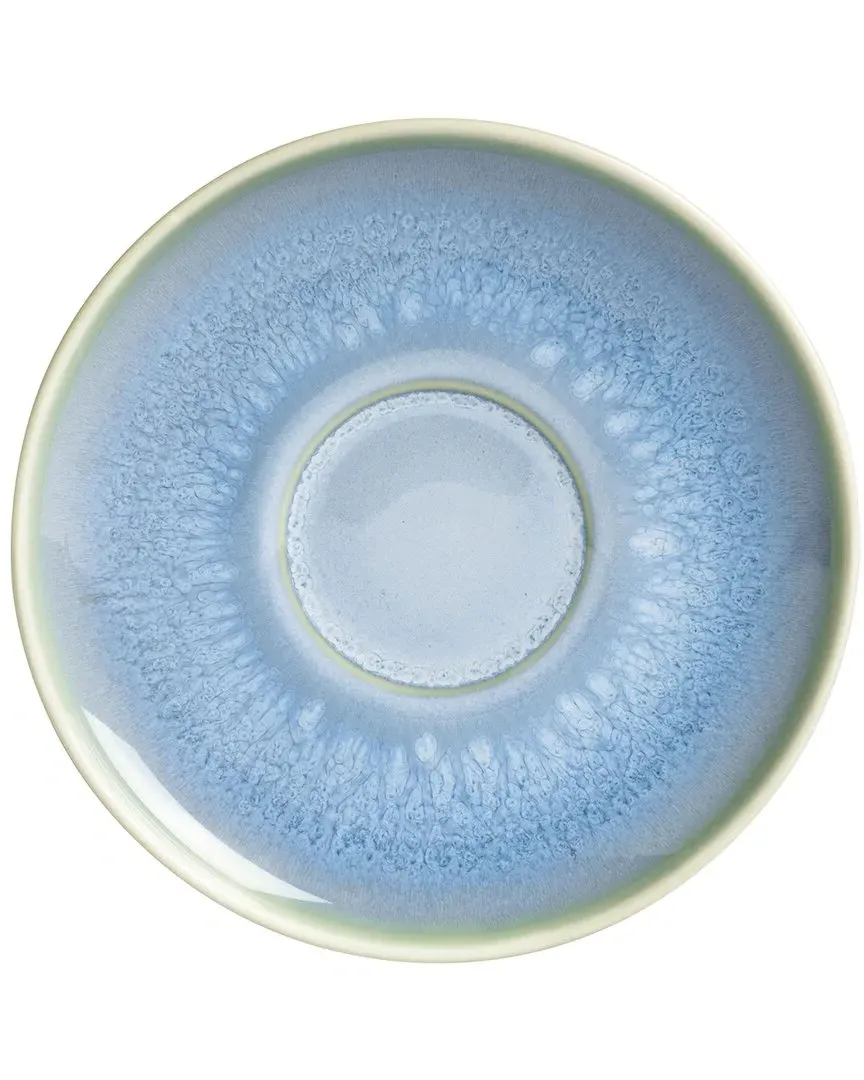 Crafted Blueberry Coffee Saucer - Blue, Porcelain image