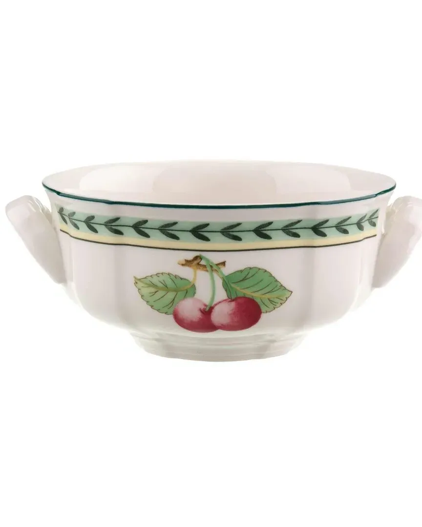French Garden Fleurence Cream Soup Bowl - Porcelain