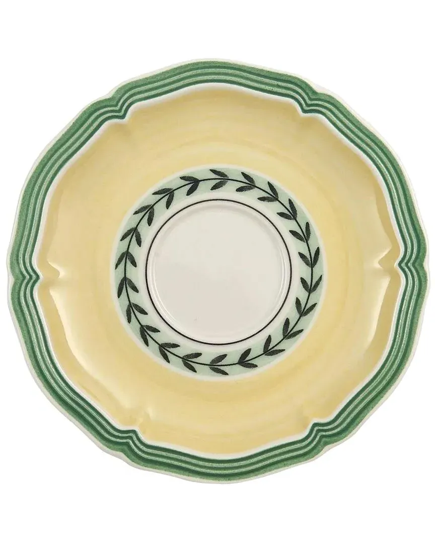 French Garden Fleurence Espresso Saucer - Porcelain image