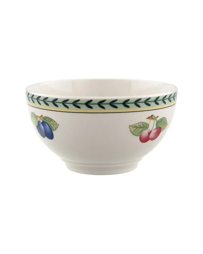 French Garden Fleurence Rice Bowl - Multi, Porcelain