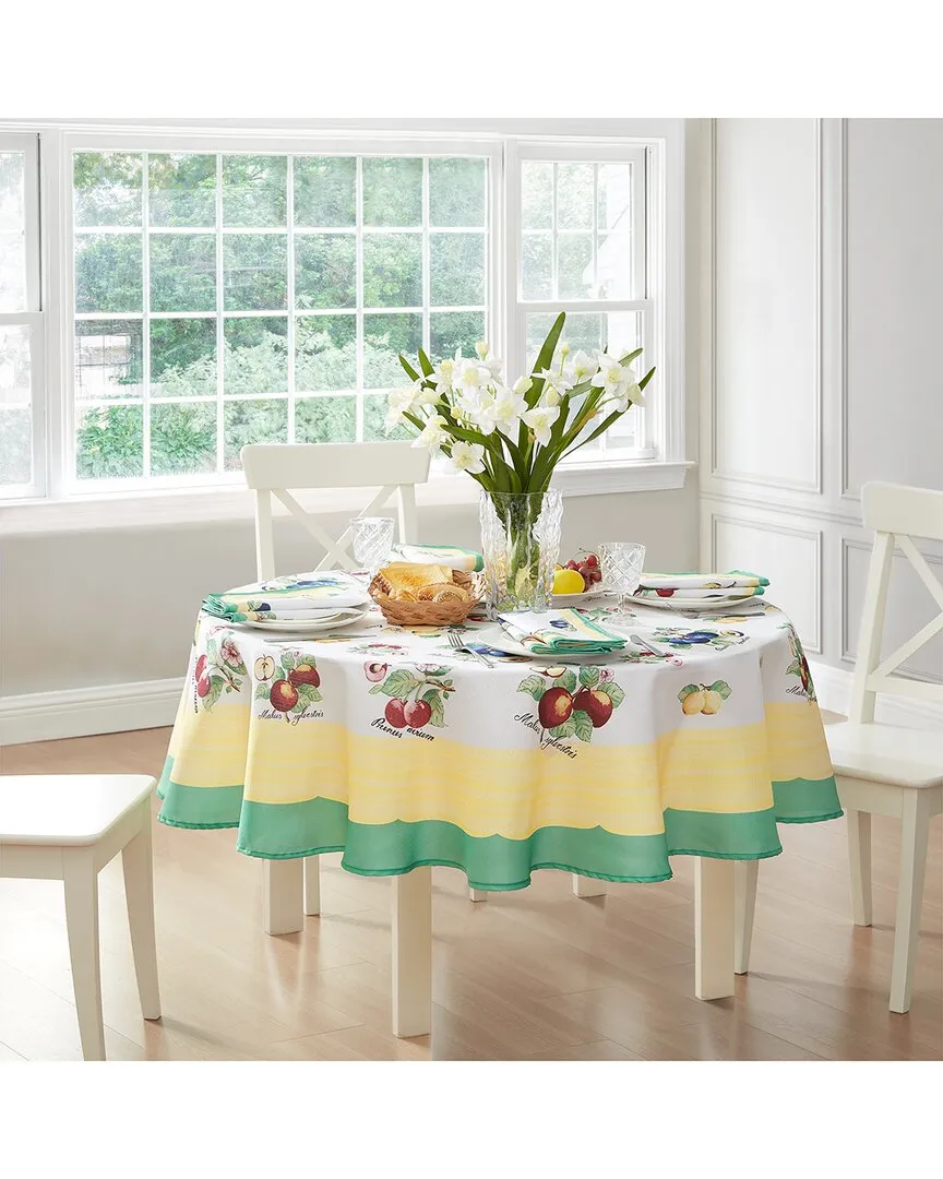 French Garden Fleurence Square Tablecloth - Botanical, Polyester