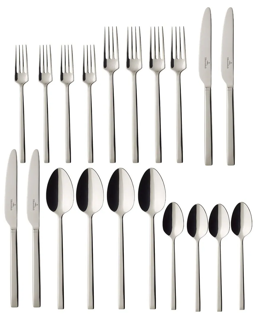 La Classica 20pc Flatware Set - Silver, Stainless Steel image