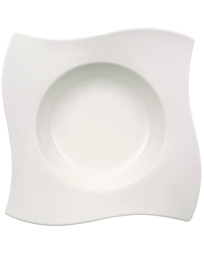 New Wave 11in Pasta Plate - White, Porcelain