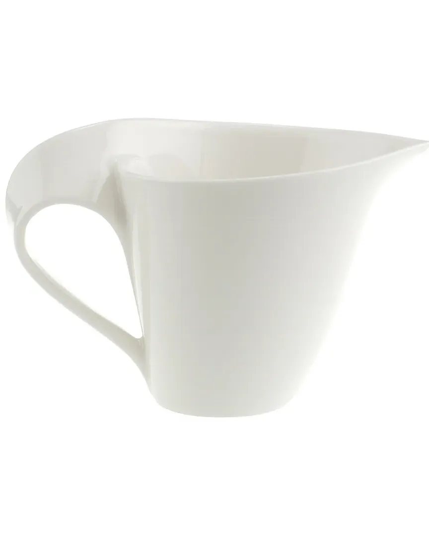 New Wave Creamer - White, Porcelain