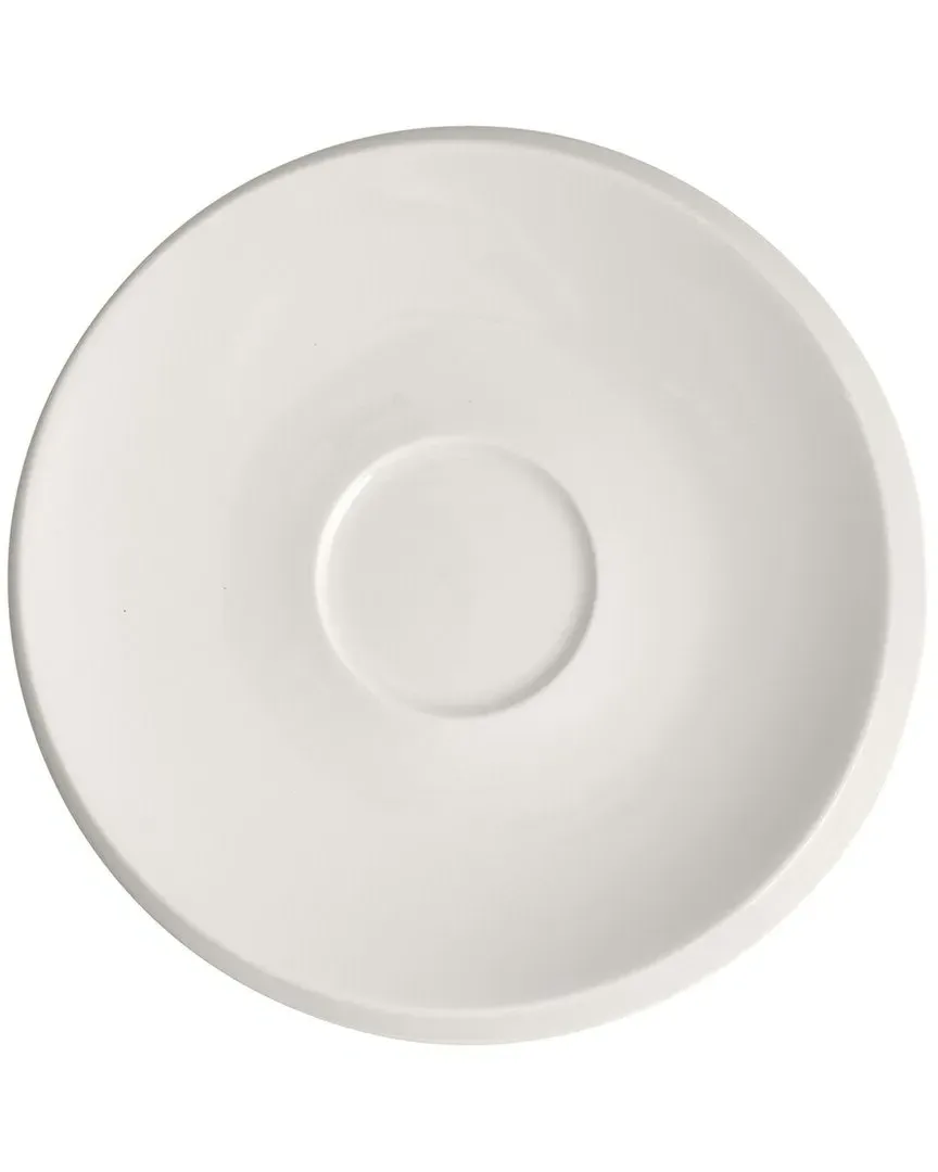 Newmoon Coffee Saucer - White, Porcelain image