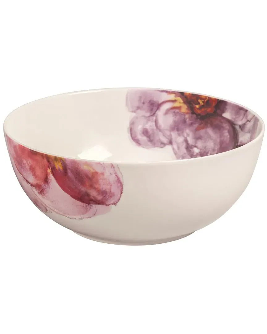 Rose Garden Medium Vegetable Bowl - Multicolor, Porcelain image