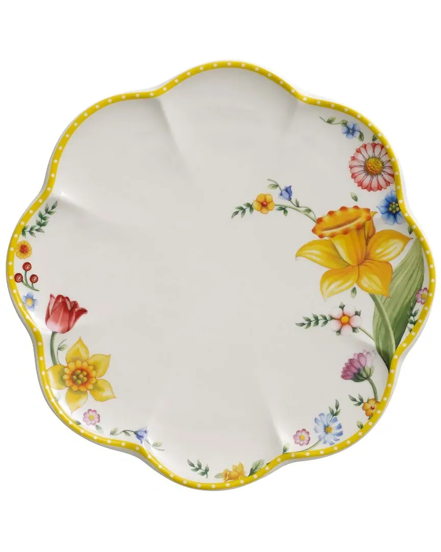 Spring Awakening Salad Plate - Multicolor, Porcelain