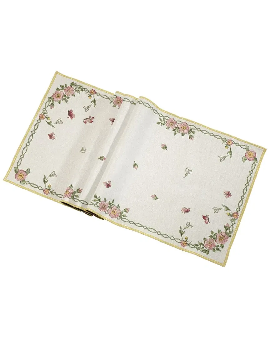 Spring Fantasy XL New Flowers Placemat - Multicolor, Porcelain image