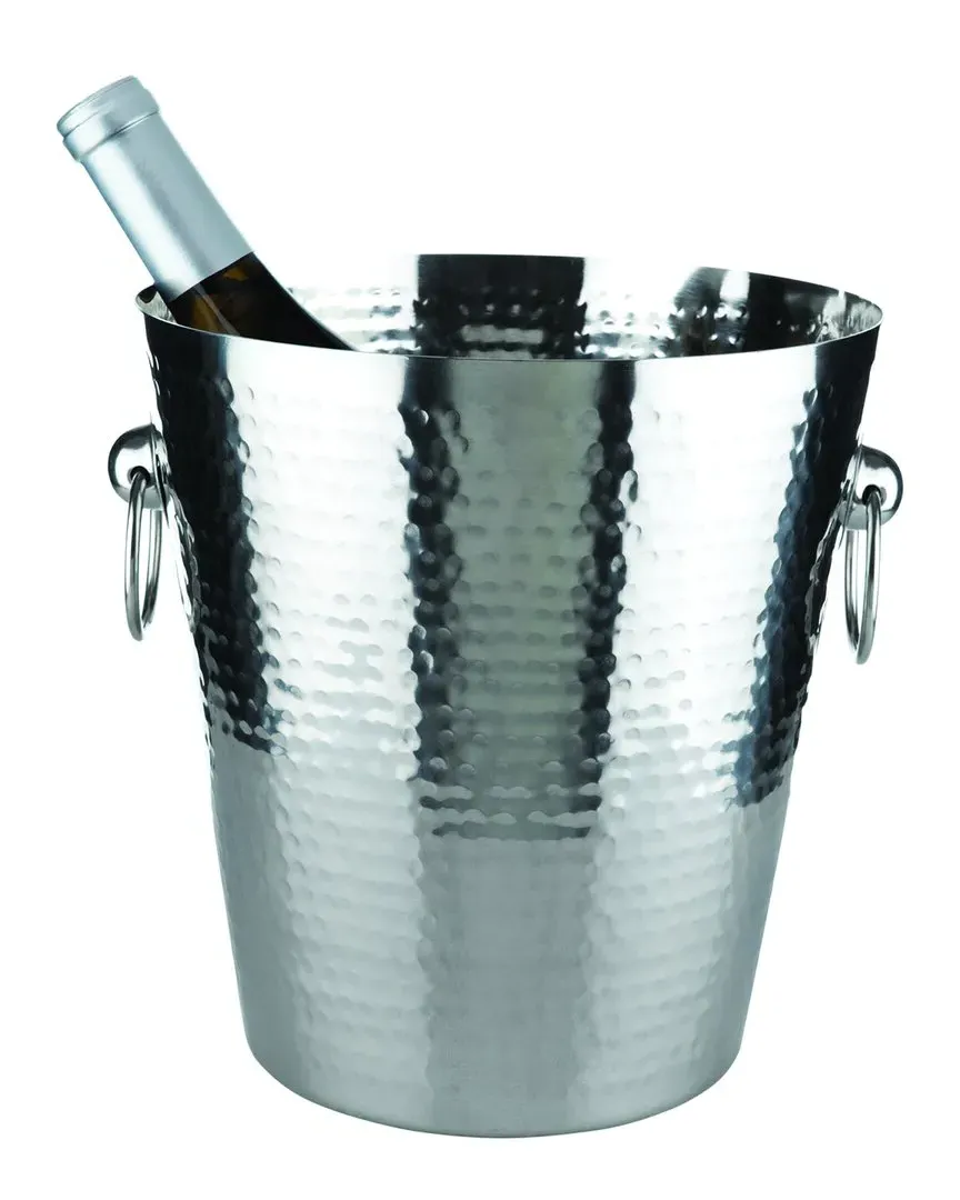 Admiral Hammered Ice Bucket - Stainless Steel image