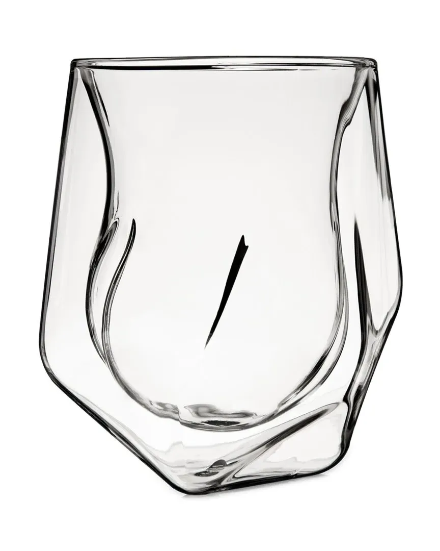 Alchemi Double-Walled Aerating Tumbler - Clear, Borosilicate image
