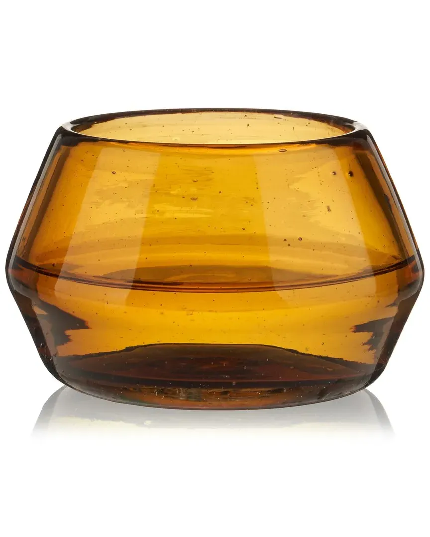 Tequila Copita Glass - Orange, Recycled Glass