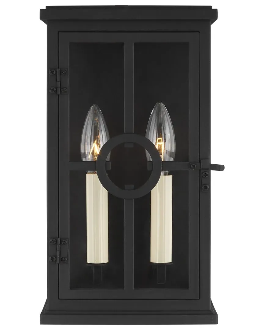 Generation Lighting Belleville Small Lantern - Textured Black