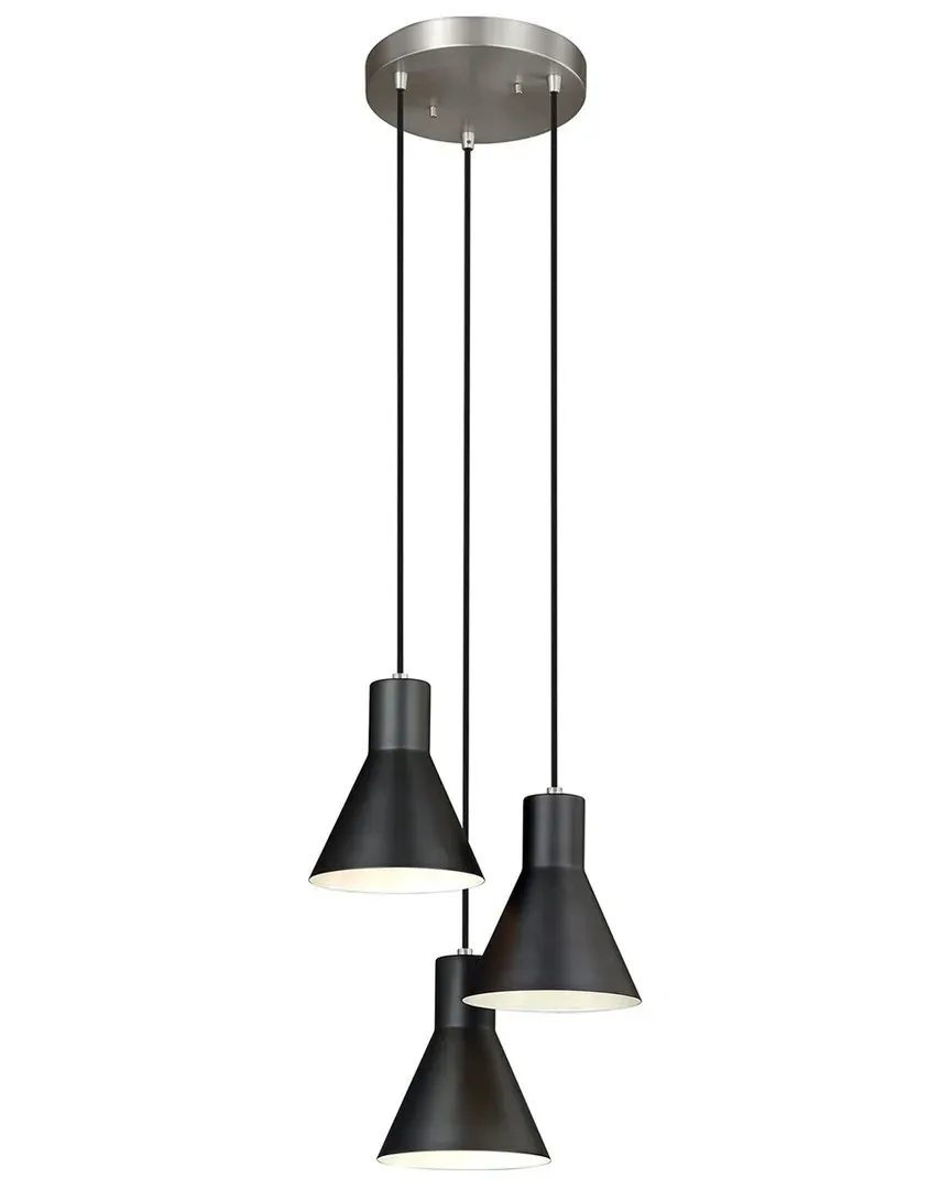 Generation Lighting Towner 3-Light Cluster Pendant - Brushed Nickel