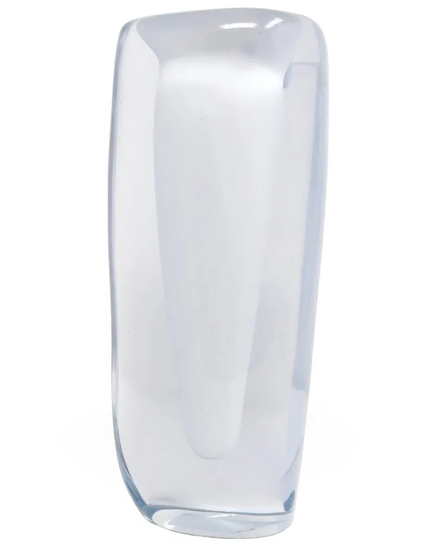 11.5in Double Wall Glass Vase - Clear image