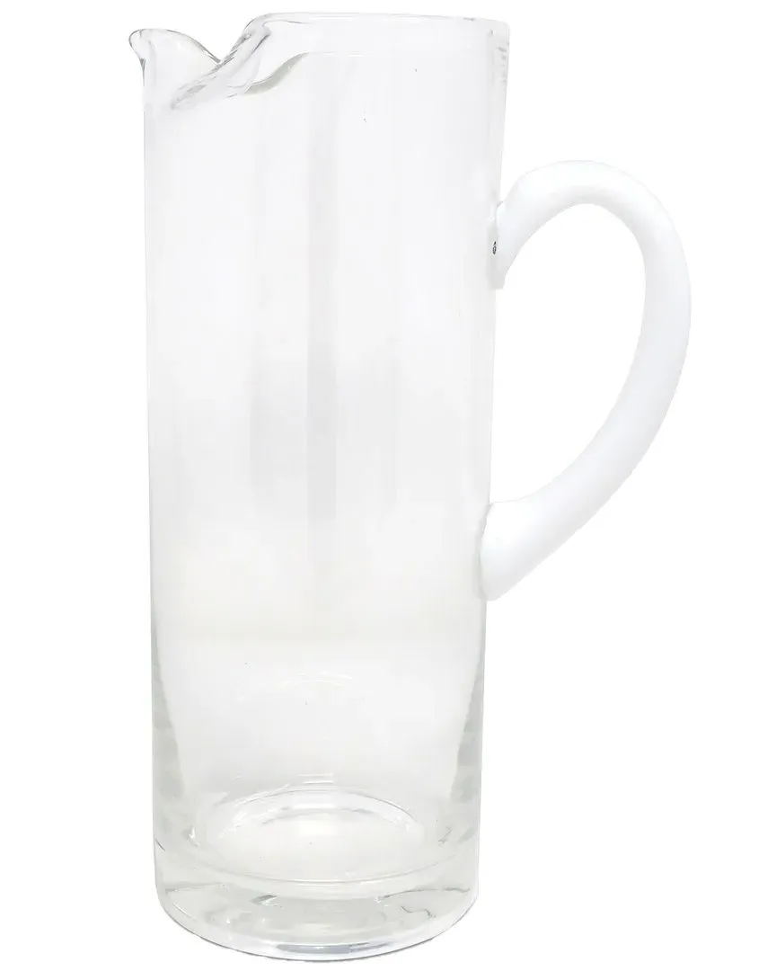 Glass Pitcher with Handle - Clear image