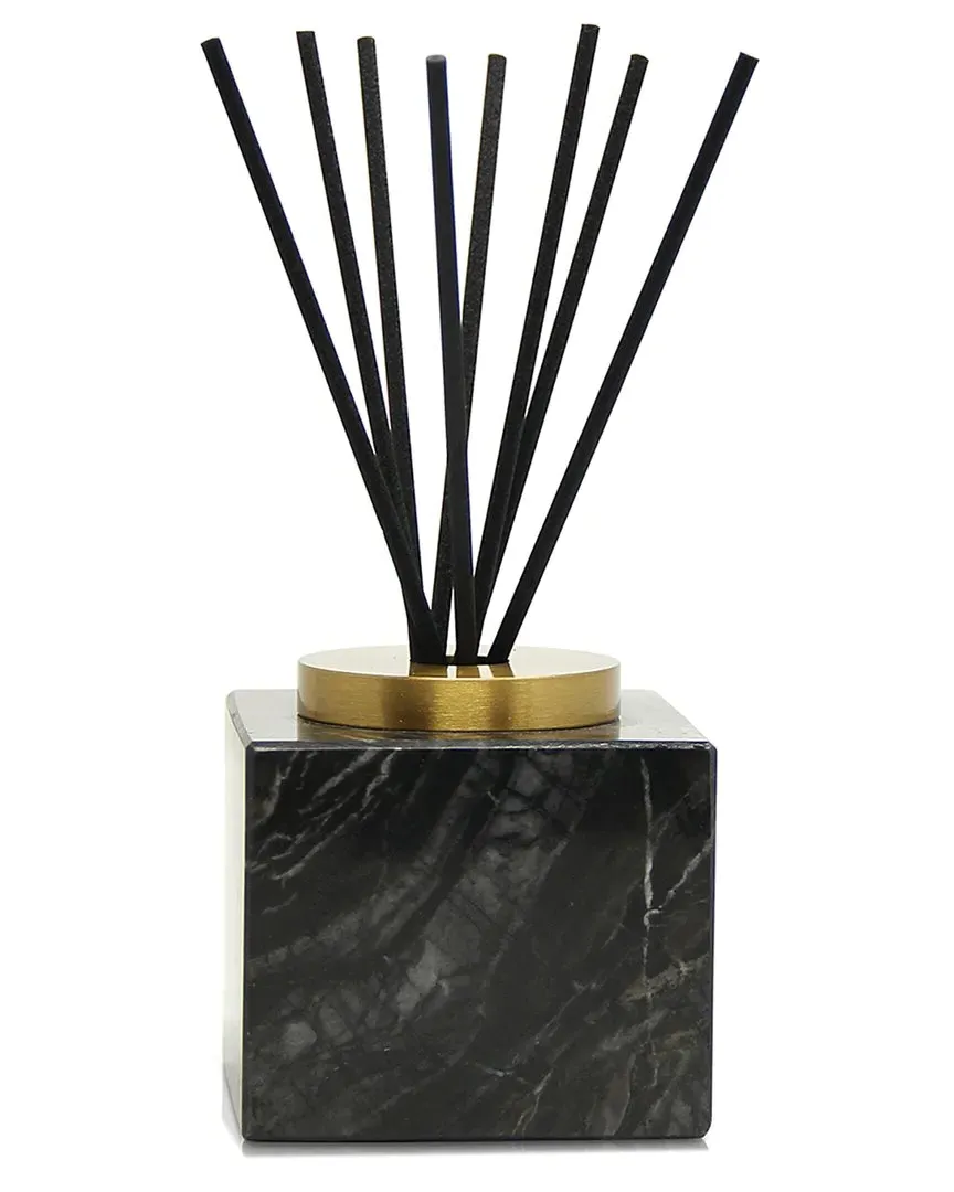 Marble Reed Diffuser Cold Water Scent - Black image
