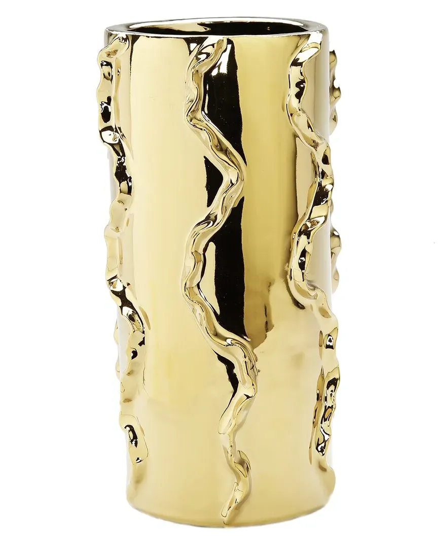 Metallic Vase Swivel Design - Gold, Stainless Steel image