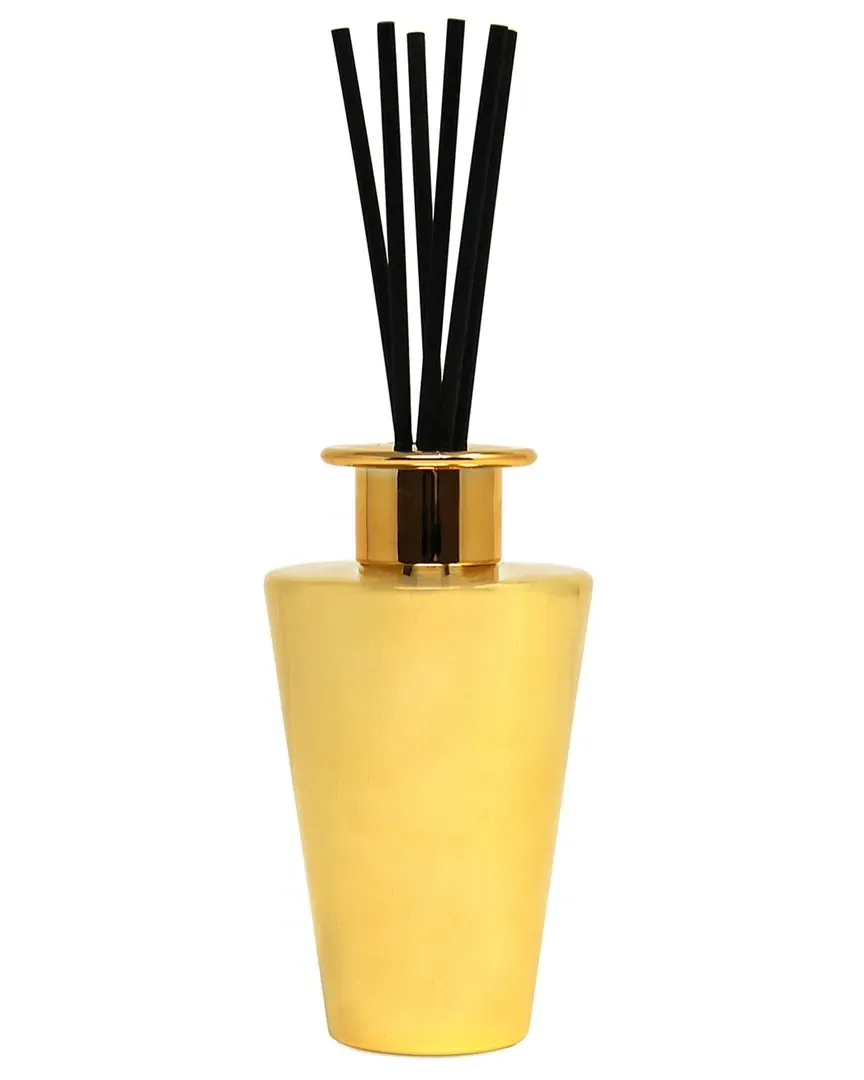Reed Diffuser Zen Tea Scent - Gold, Glass image
