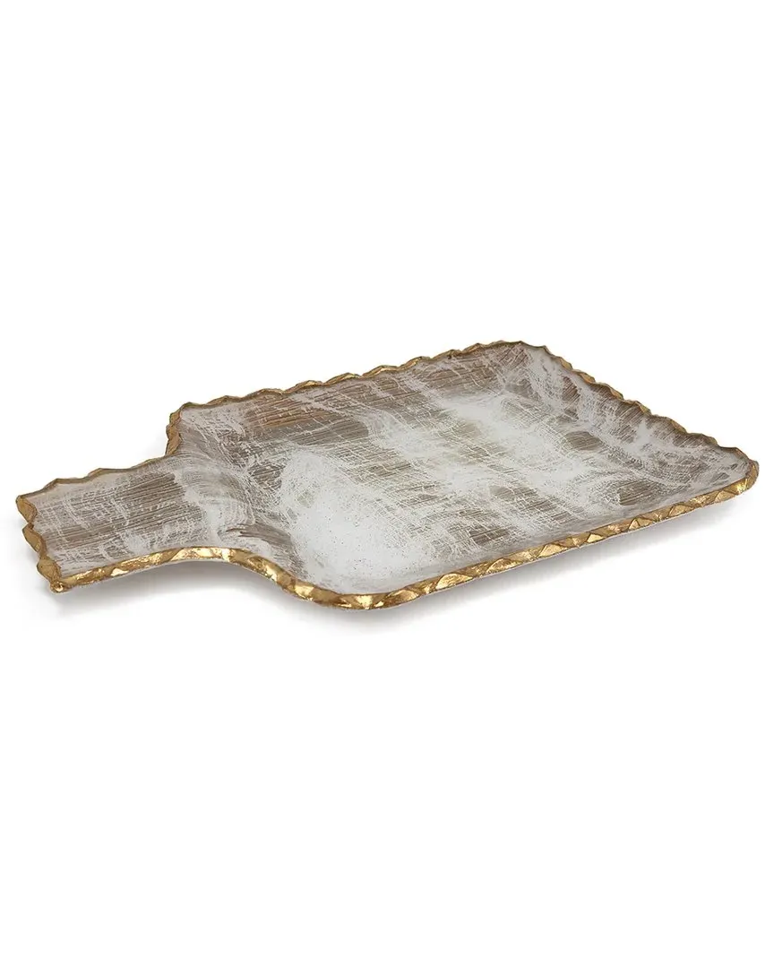 Small Brushed Tray - Gold, Glass image