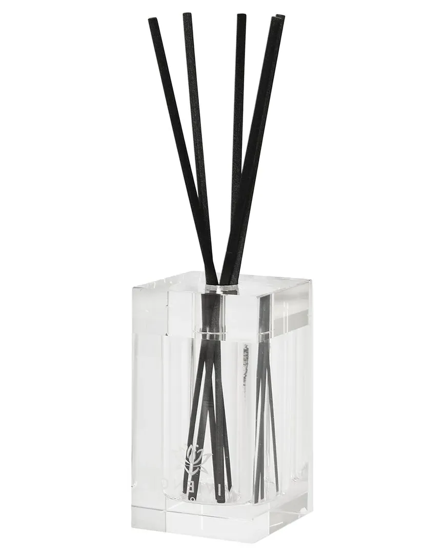 Square Reed Diffuser English Pear & Freesia - Clear, Ceramic