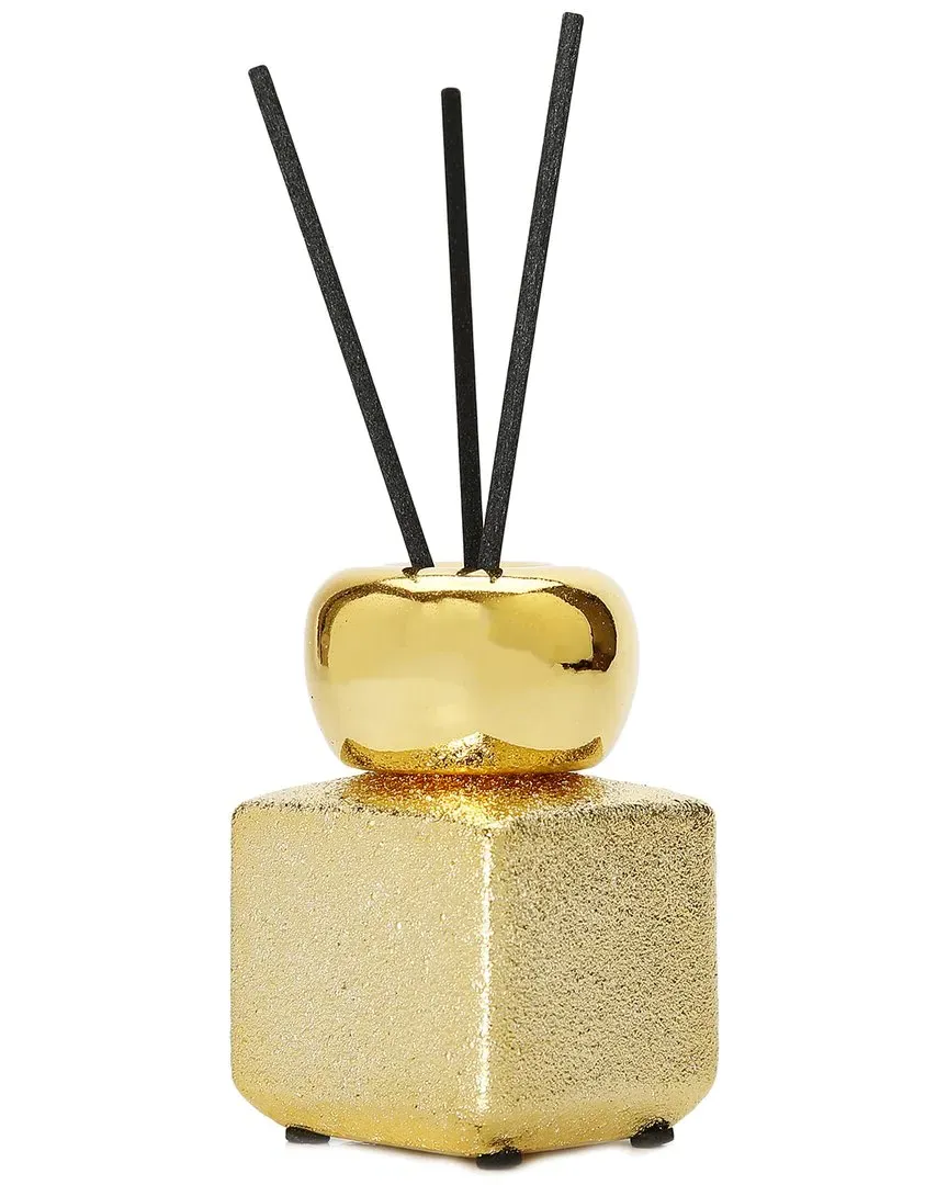 Square Reed Diffuser - Gold, Ceramic image