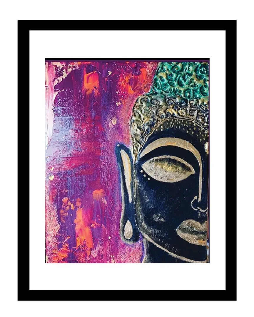 Sarah Wahl Tribal Woman Wall Art - Pink, MDF