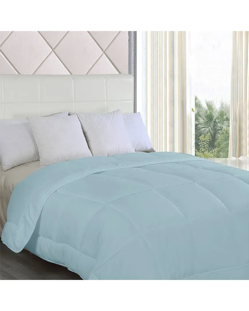 Goose Down Alternative Comforter - Aqua image