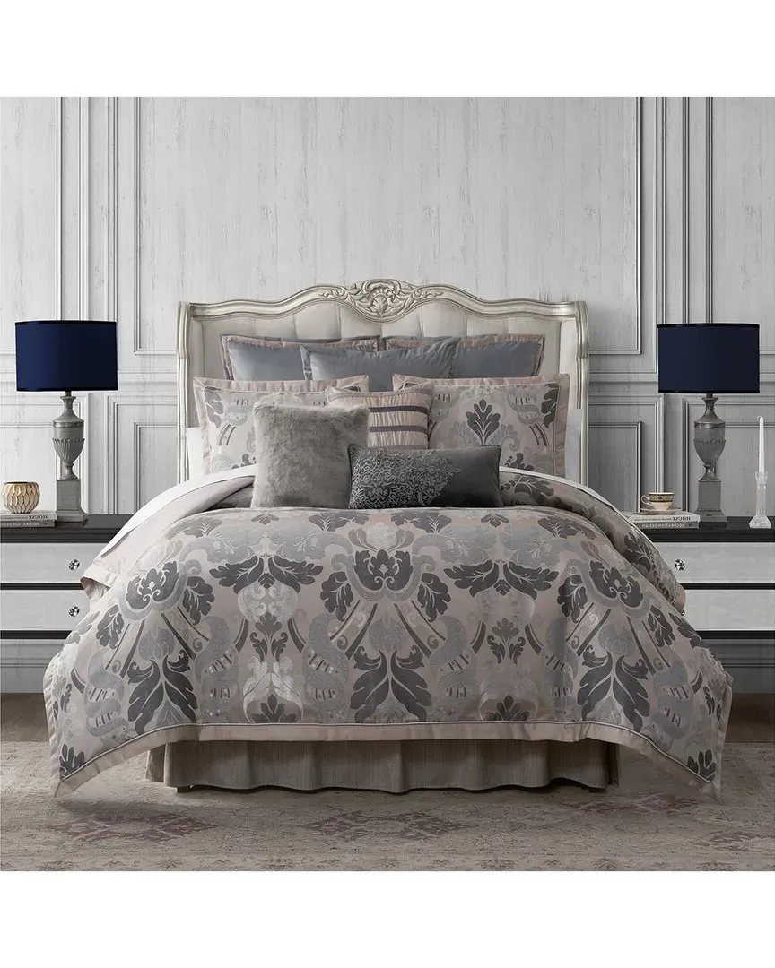 Lorna 4pc Comforter Set - Mocha image