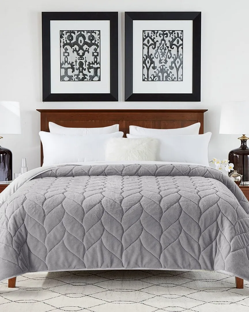 Waverly Twin Down Alternative Blanket - Grey image