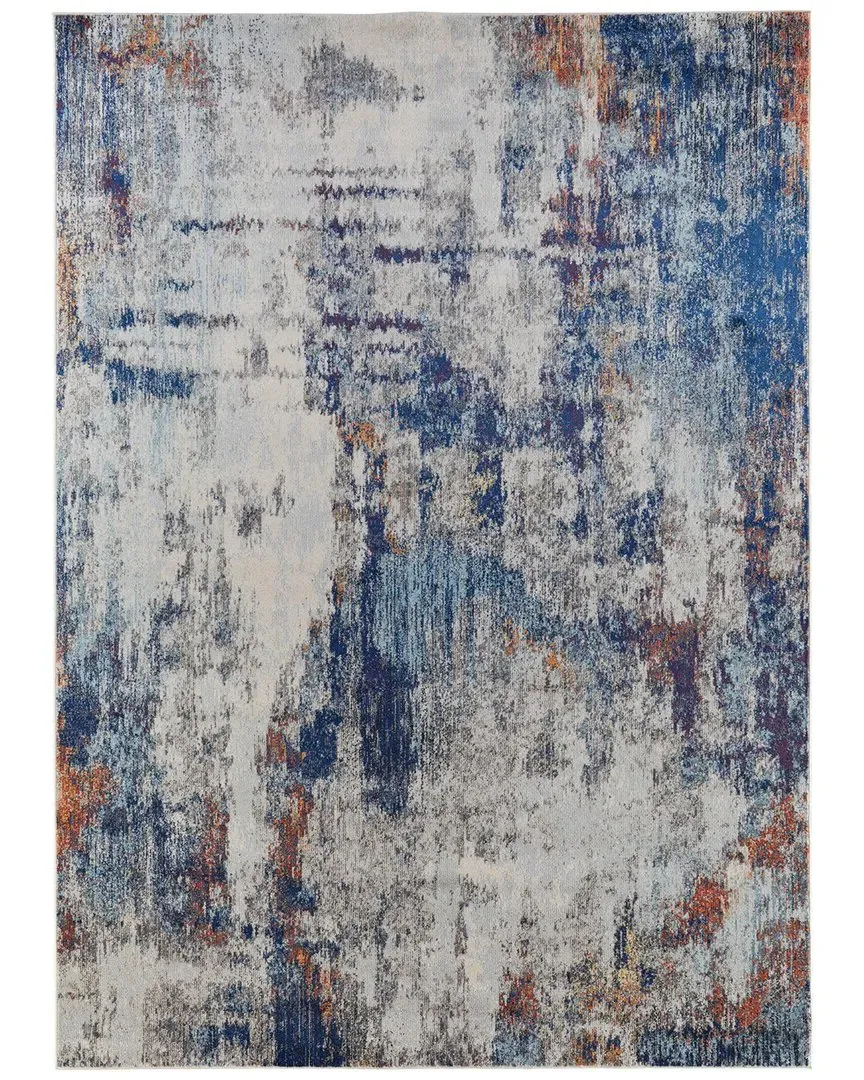 Adelmo Abstract Accent Rug - Ivory, Polypropylene image