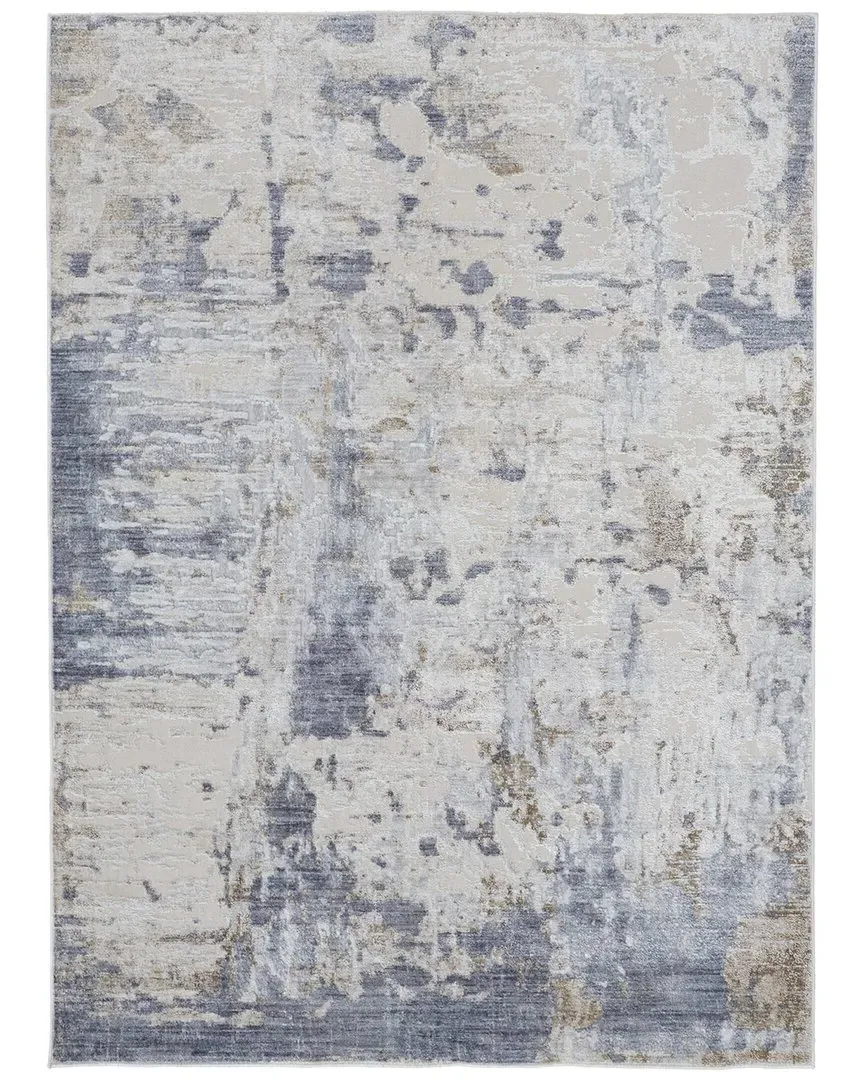 Corben Abstract Accent Rug - Ivory, Polyester image
