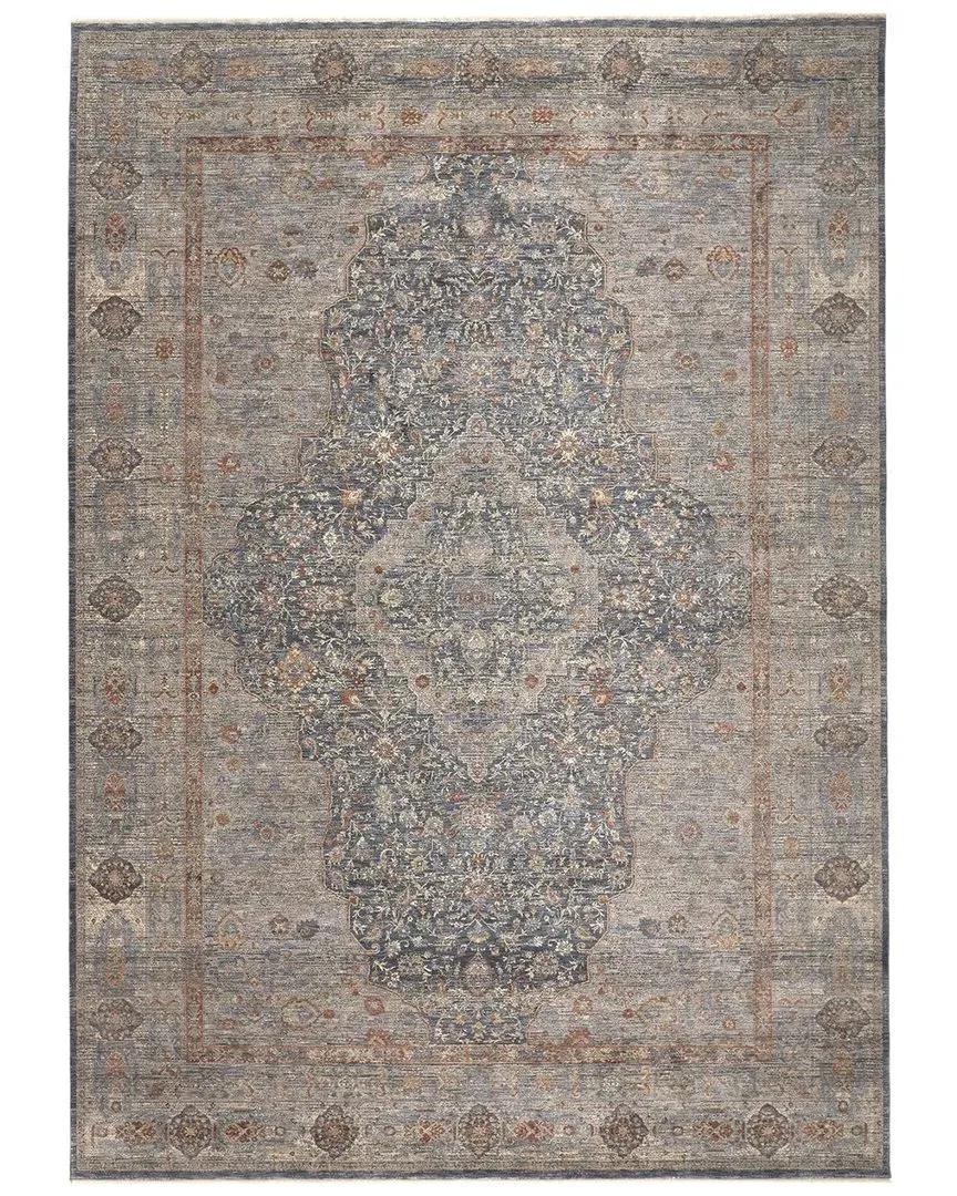 Gilford Medallion Accent Rug - Gray