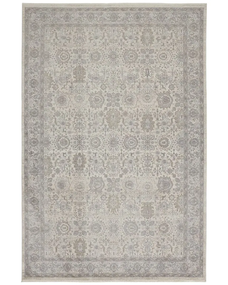 Gilford Oriental Accent Rug - Gray, Polyester