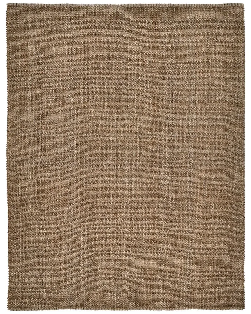 Siona Solid Area Rug - Brown, Polyester