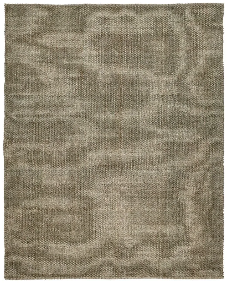 Siona Solid Area Rug - Green, Polyester