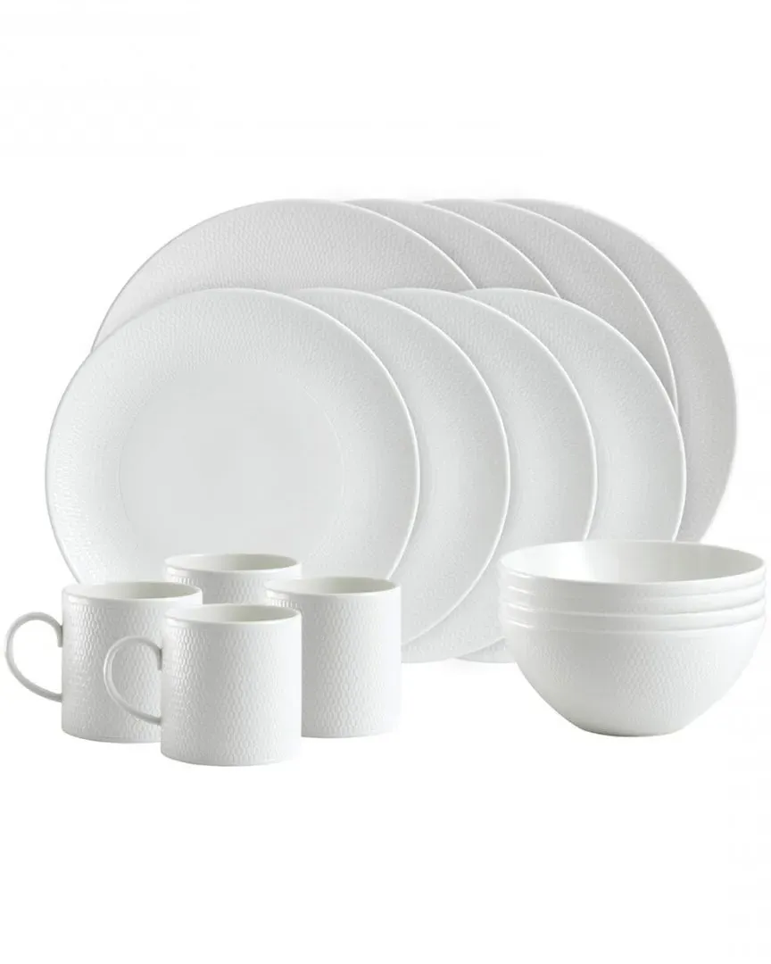 Gio 16-Piece Dinnerware Set - Bone China image