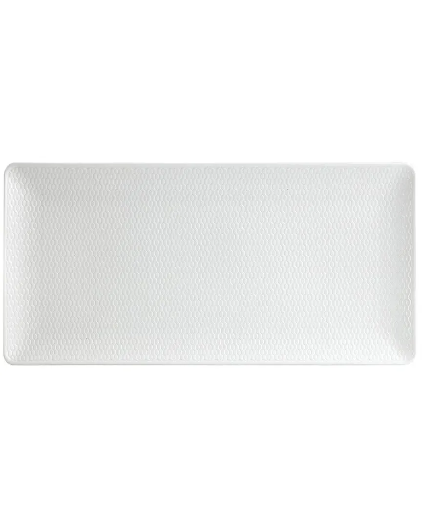 Gio Rectangular Serving Tray - Fine Bone China image