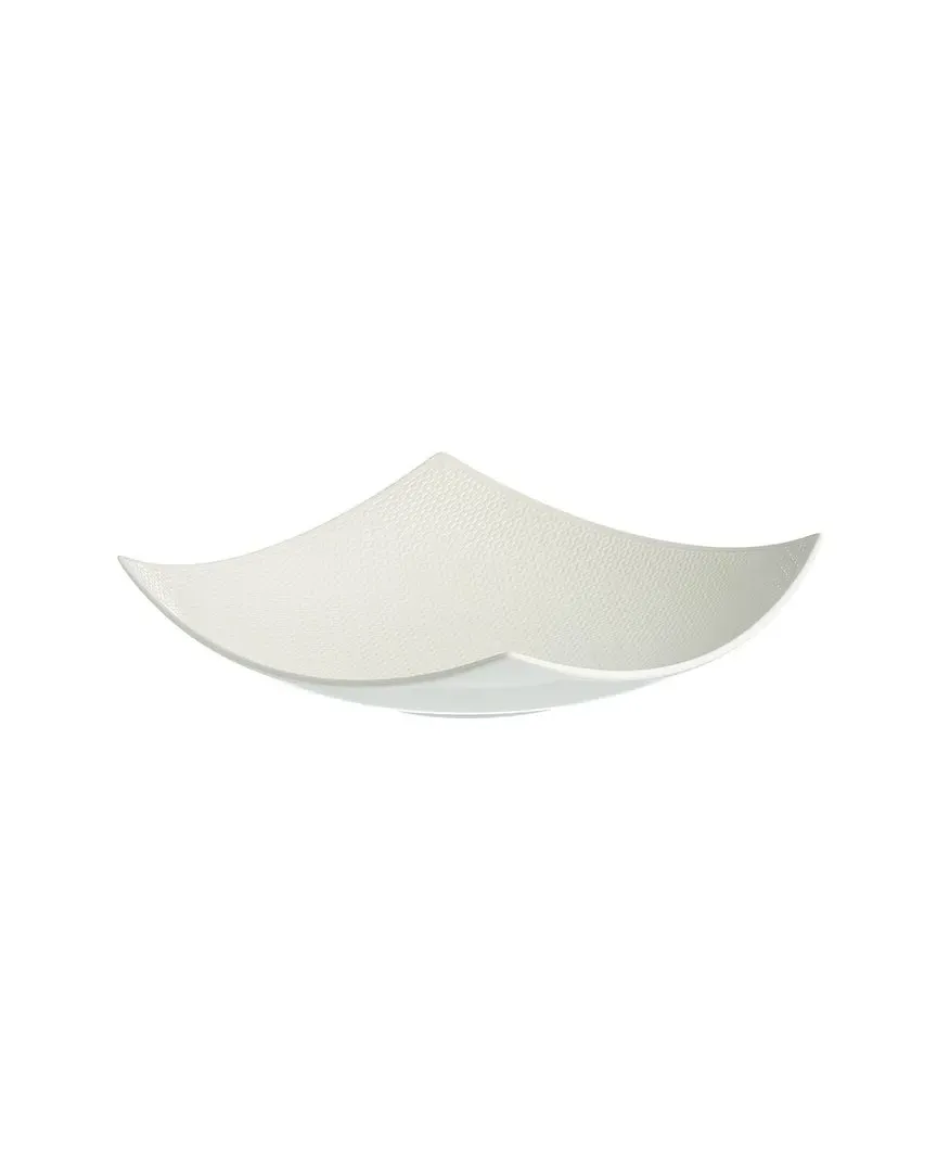 Gio Sculptural Bowl - White, Fine Bone China image