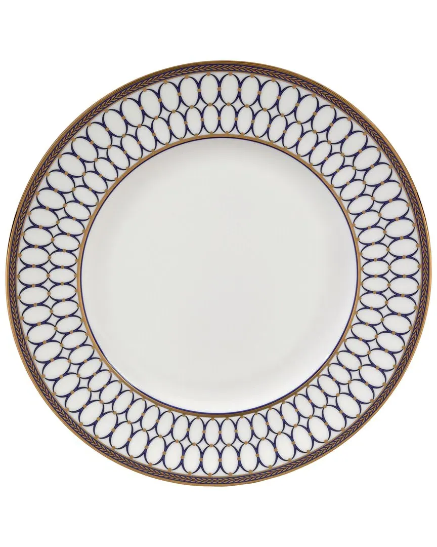 Renaissance Gold Plate - Blue, Fine Bone China image