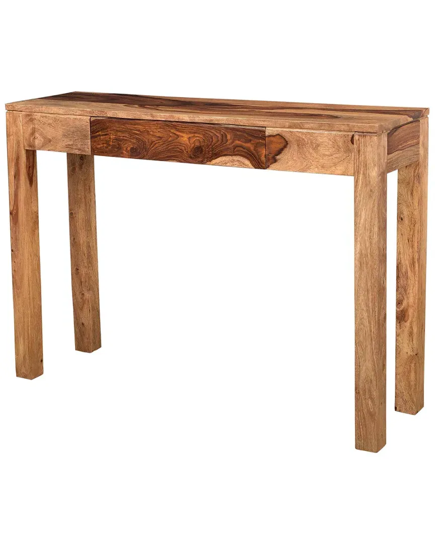Idris Console Table with Drawer - Dark Sheesham image