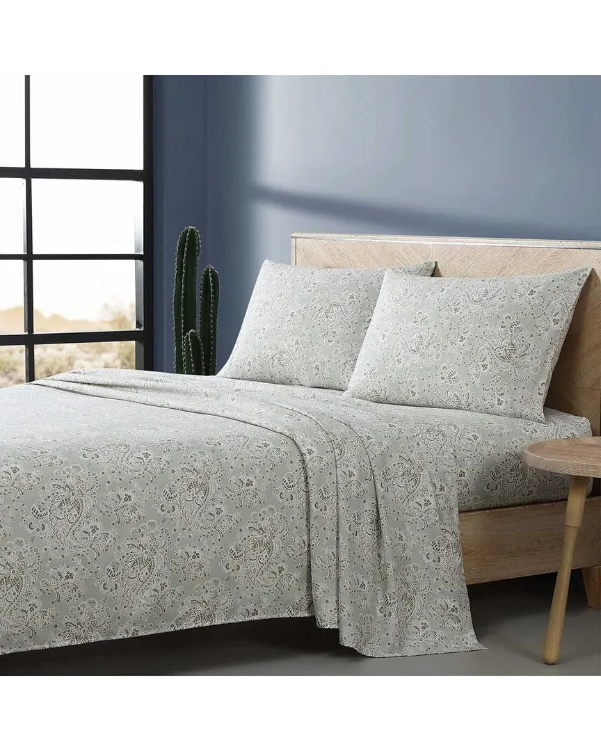 Prairieland Paisley Sheet Set - Green, Polyester