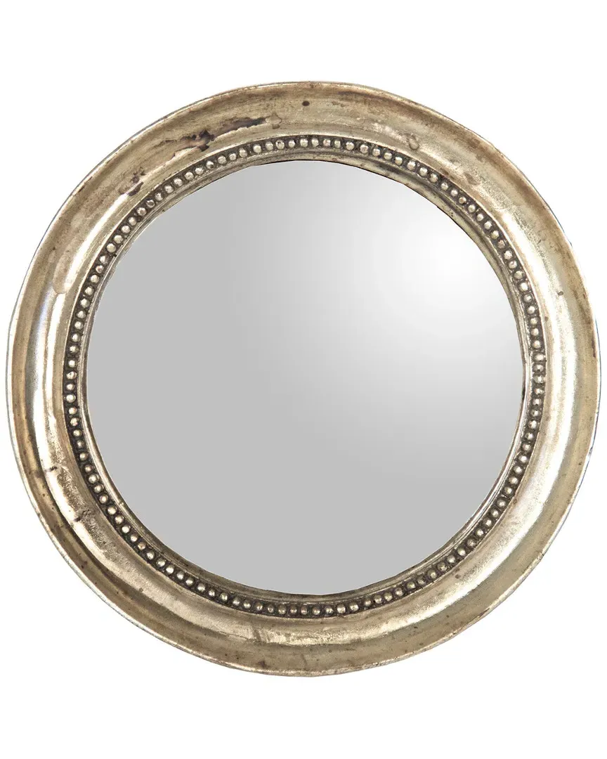 Angelika Convex Mirror - Distressed Gold image