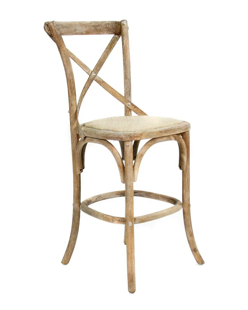 Cafe Counter Stool - Grey, Oak image