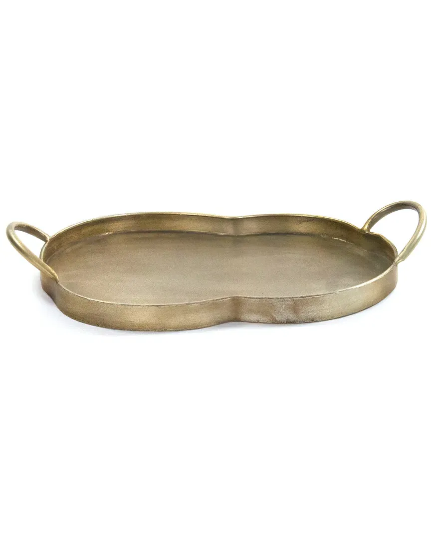 Carole Tray - Distressed Gold, Resin image