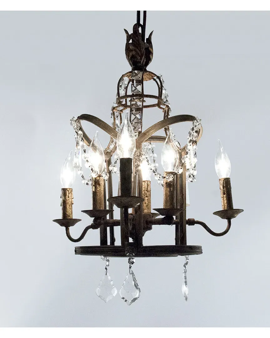 Corette Hanging Light - Weathered Gold