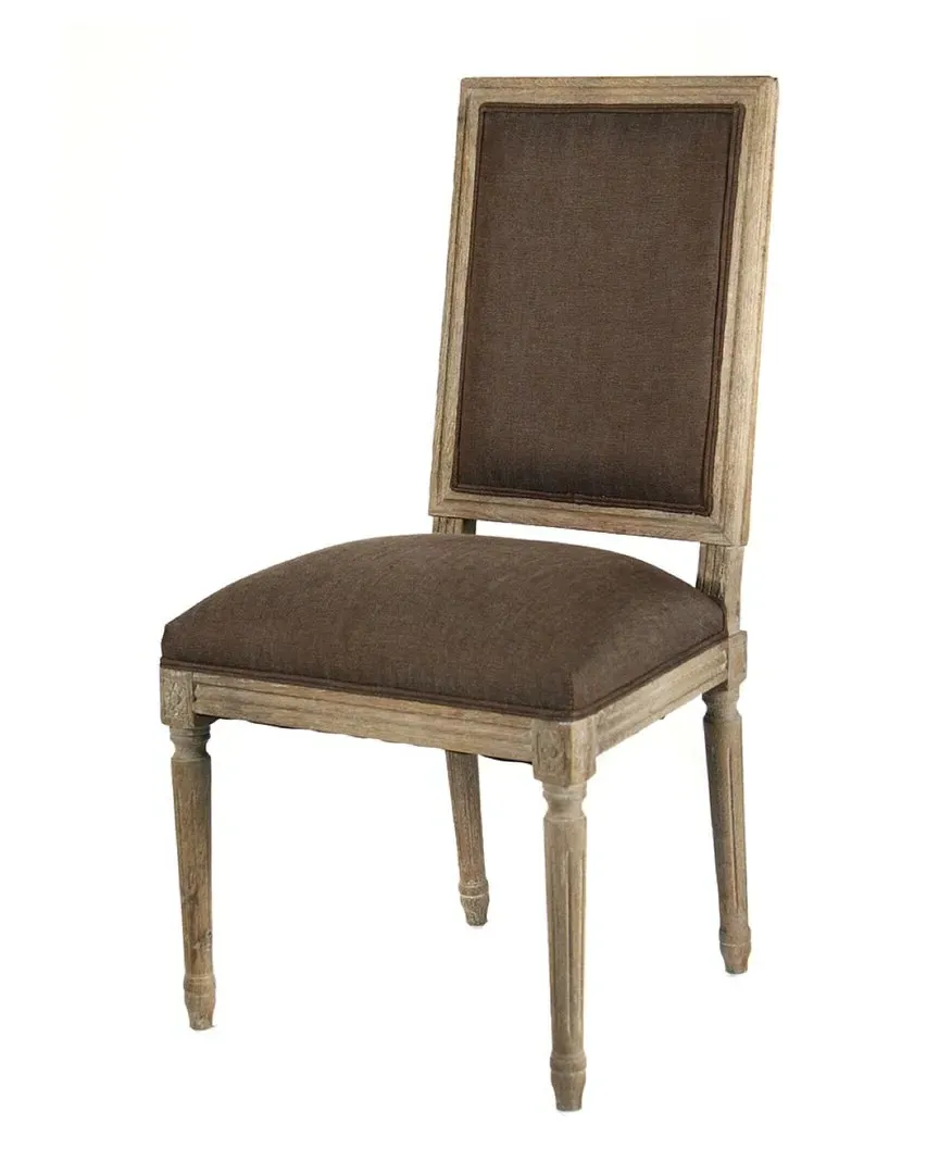 Louis Side Chair - Limed Grey, Oak image