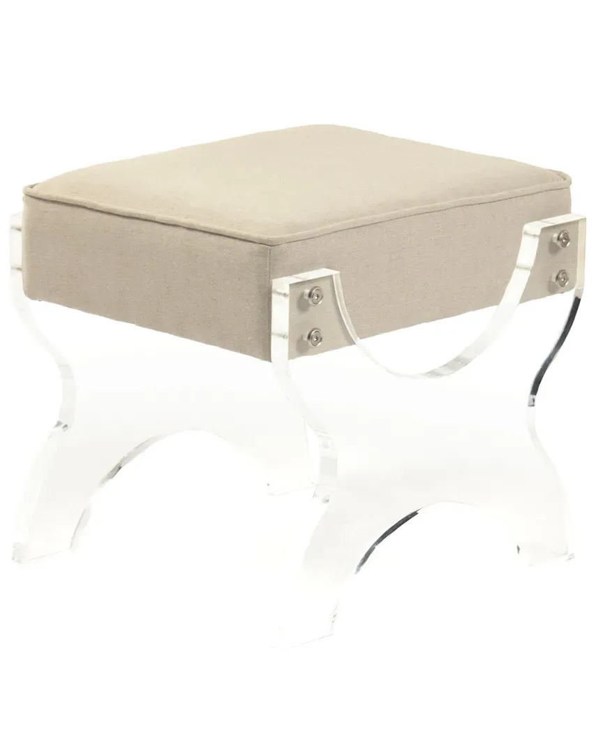 Melodie Stool - Natural, Linen image