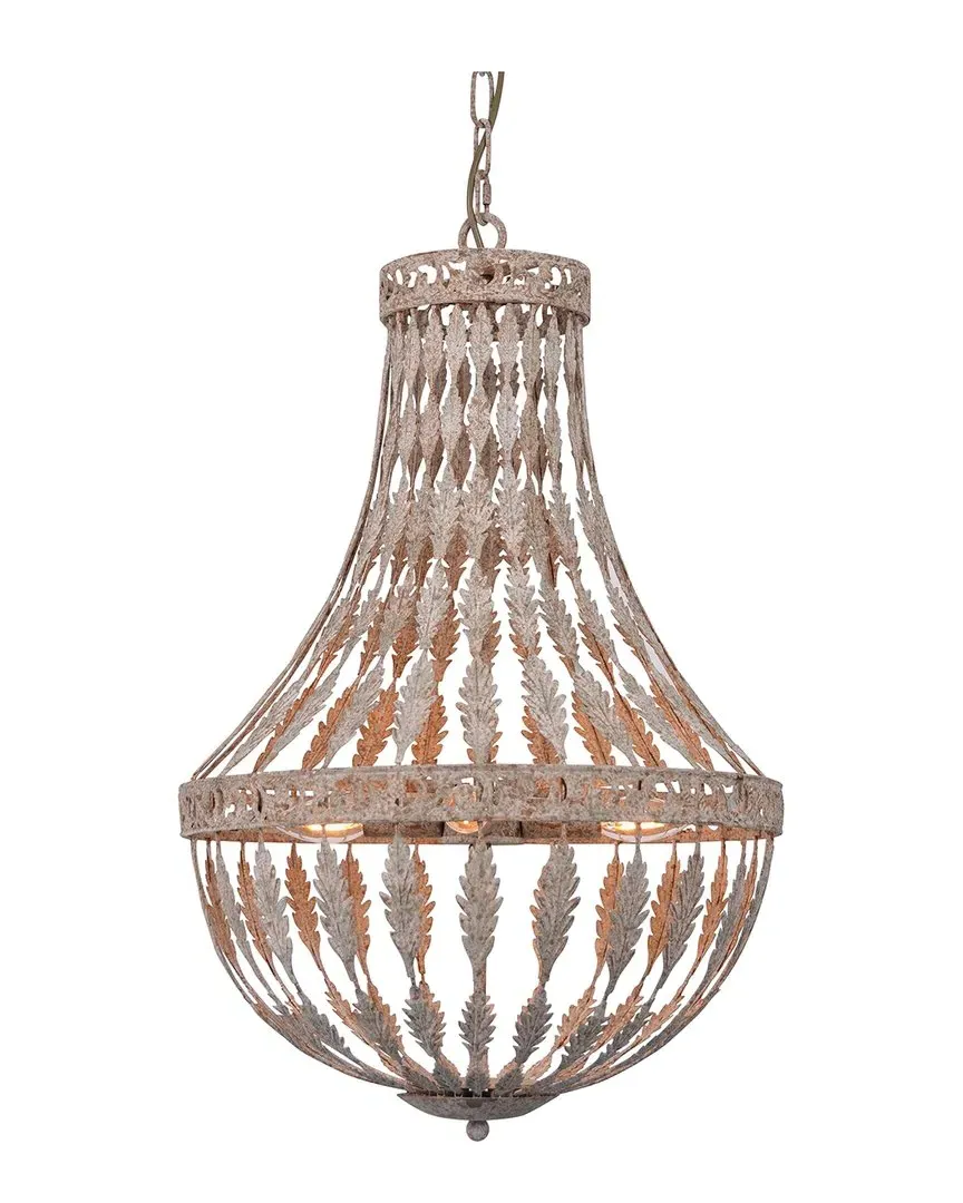 Rustic Empire Chandelier - Distressed Metal image